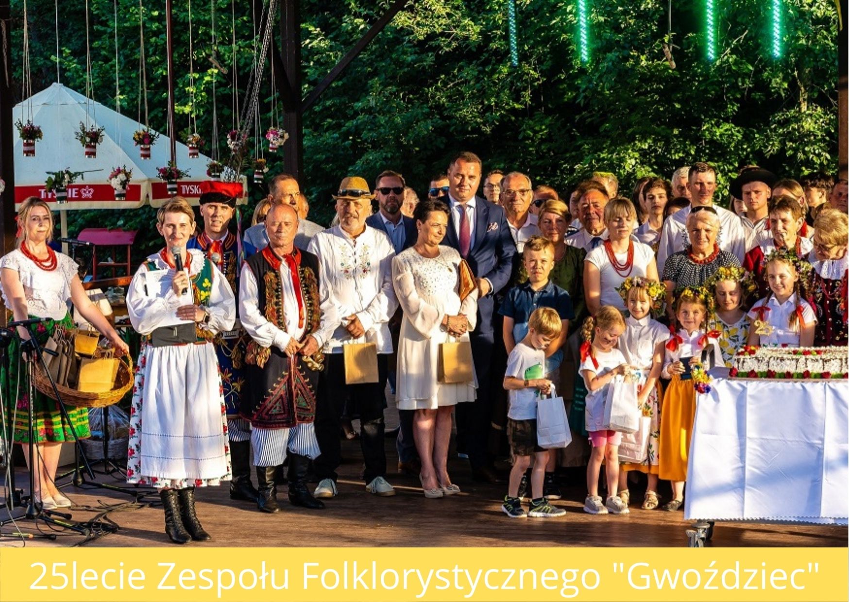 Festiwal Kultury Ludowej "U Krakowiaków na Pogórzu" - 25lecie Zespołu Folklorystycznego "Gwoździec"