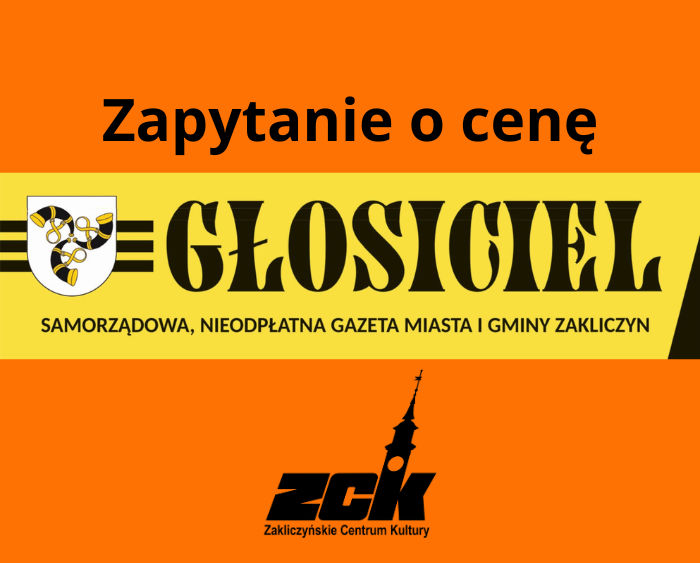 Zapytanie o cenę na wydanie miesięcznika Głosiciel
