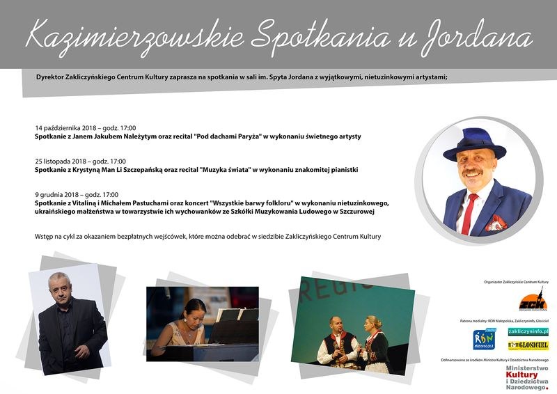 14 października pierwsze "Spotkanie" z Janem Jakubem Należytym