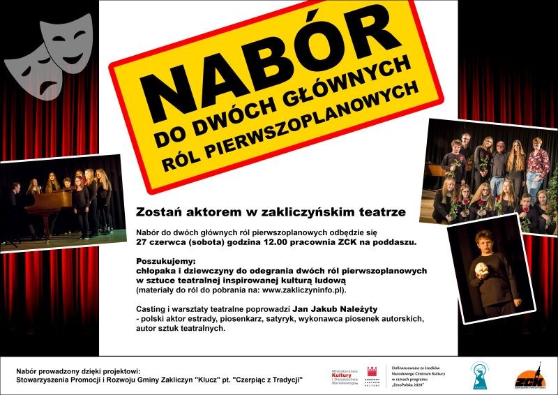 Zagraj główne role w „Uliczkach Zakliczyna”