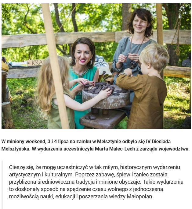 4. Biesiada Rycerska w Melsztynie zachwyciła patronów i turystów