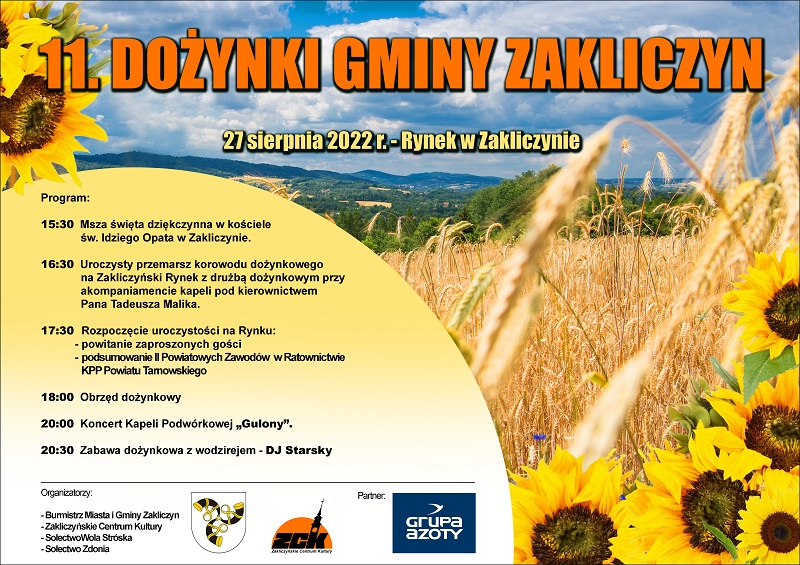 11. Dożynki Gminy Zakliczyn