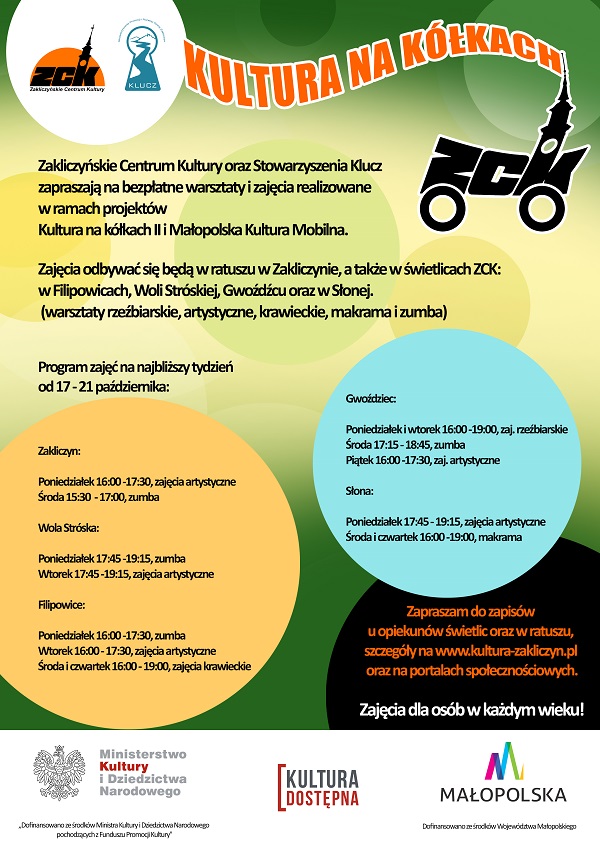 Rusza Kultura na kółkach i MKM