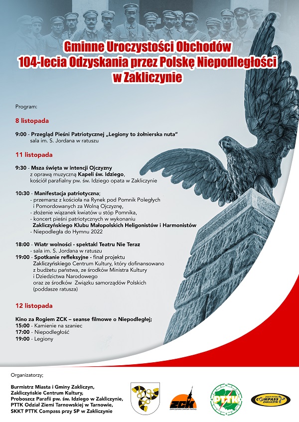 Narodowe Święto Niepodległości w Zakliczynie 