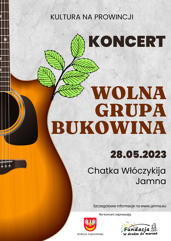 Wolna Grupa Bukowina zagra w Jamnej 