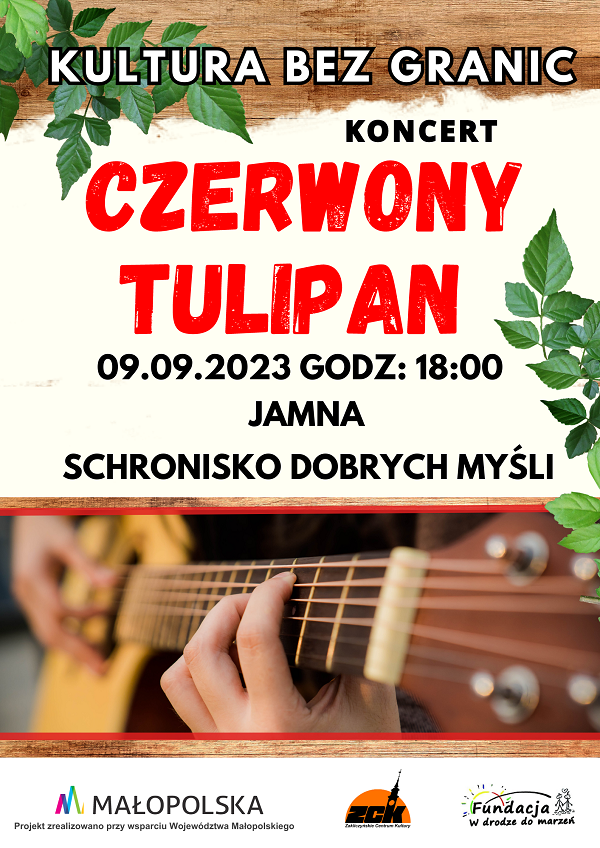 Czerwony Tulipan w Jamnej 