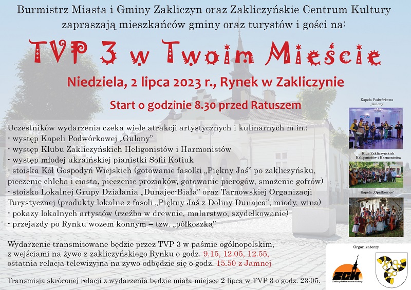 Niedziela w Zakliczynie z TVP 3