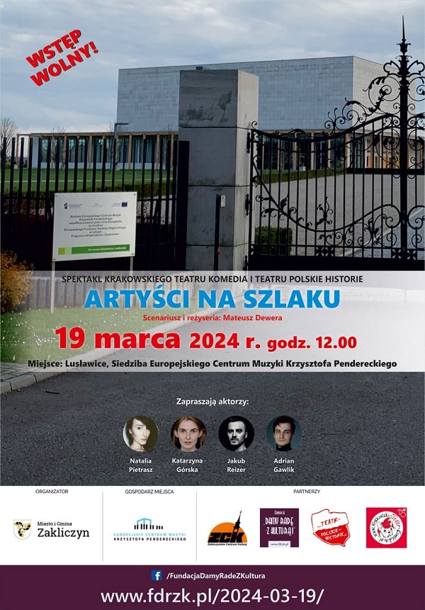 Artyści na szlaku – w marcu w Lusławicach