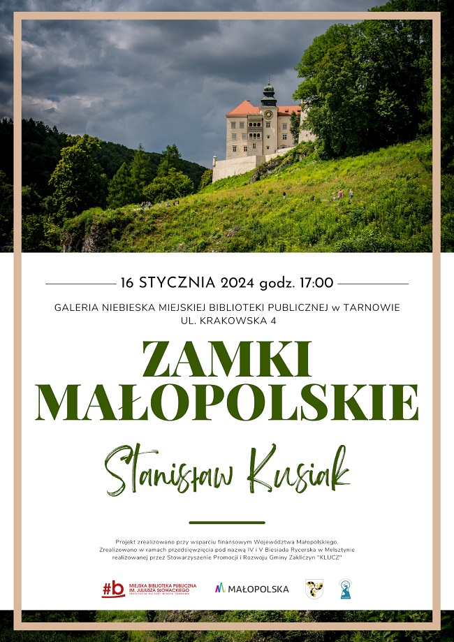 “Zamki małopolskie” – wernisaż wystawy w tarnowskiej Bibliotece