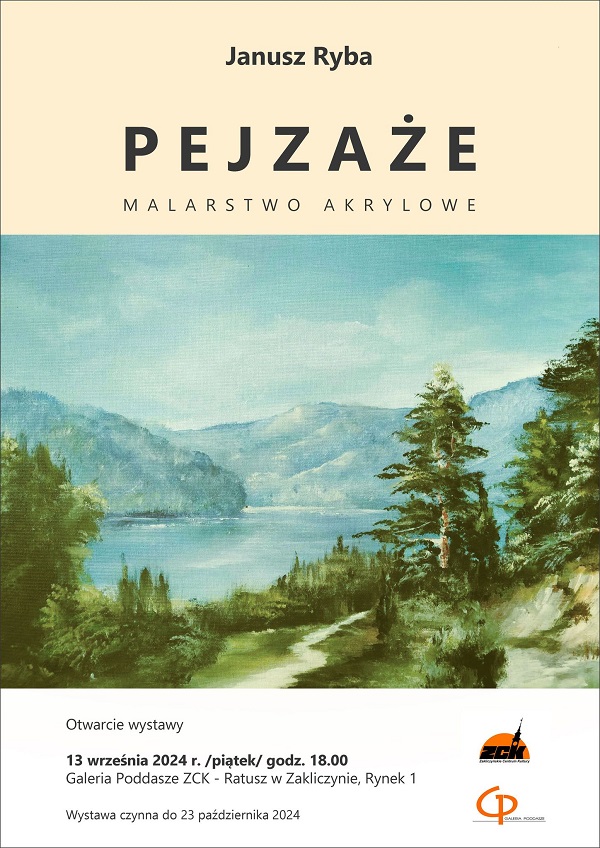 „Pejzaże” Ryby zagoszczą w Galerii Poddasze