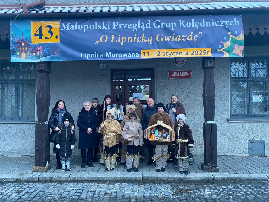 Wyróżnienia w Lipnicy Murowanej dla grup kolędniczych z Gwoźdźca 
