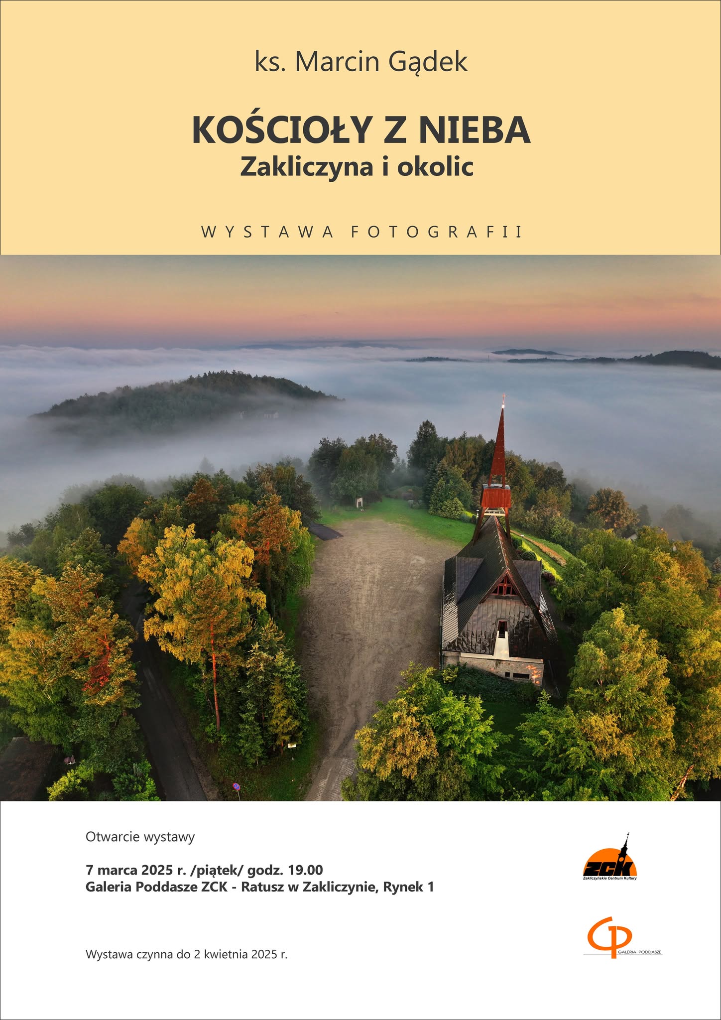 Kościoły z Nieba – zaproszenie na wernisaż wystawy