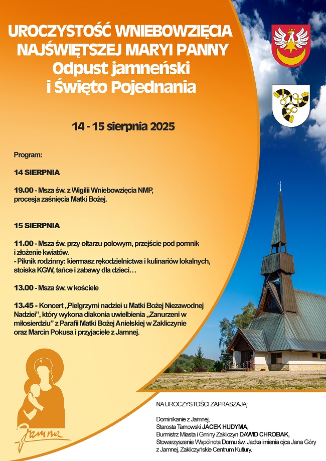Odpust Jamneński i Święto Pojednania 