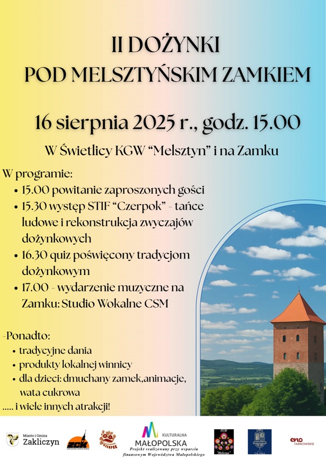Na dożynki pod melsztyński zamek 